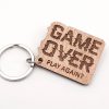 Μπρελόκ "GAME OVER-PLAY AGAIN"