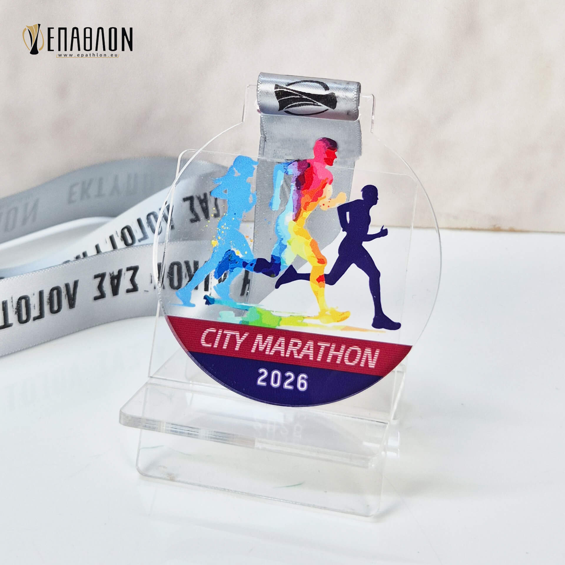 ΜΕΤΑΛΛΙΟ ΑΠO PLEXIGLASS : MEDCΑ-0010