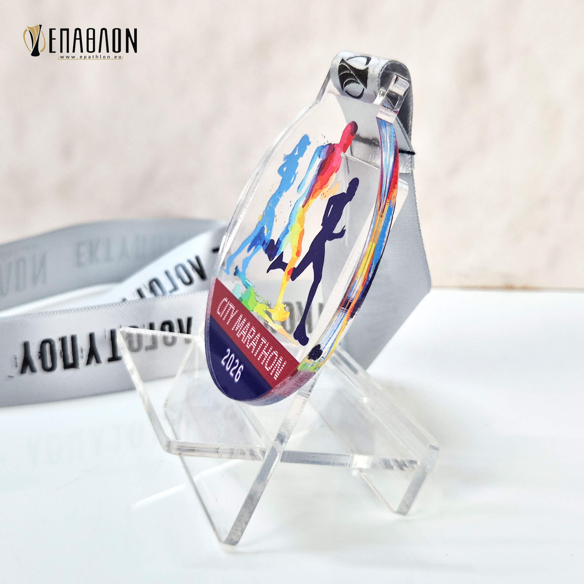 ΜΕΤΑΛΛΙΟ ΑΠO PLEXIGLASS : MEDCΑ-0010